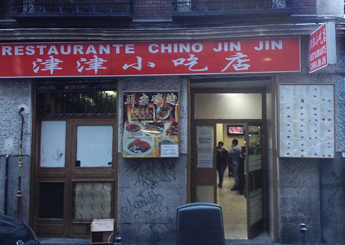 restaurant jin jin madrid